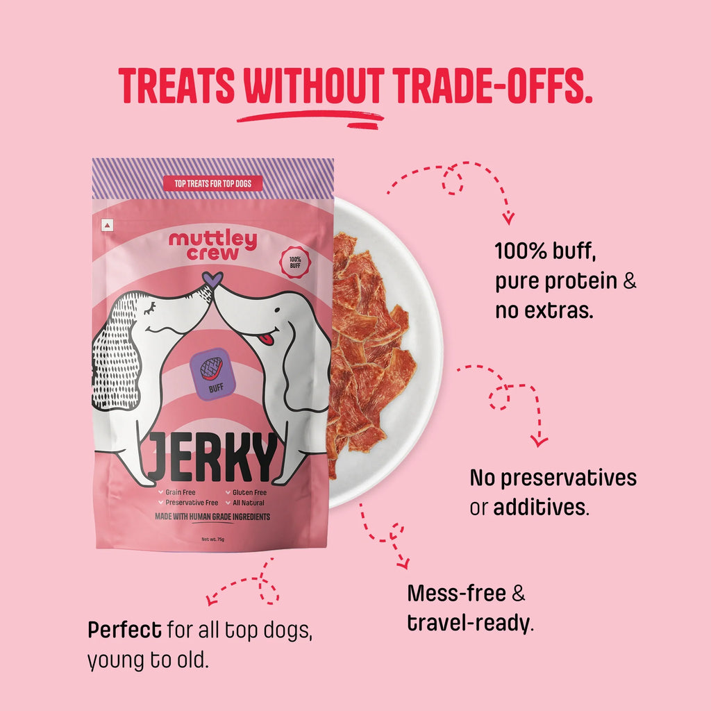 Buff Jerky - Muttley Crew Pet Treats Private Limited