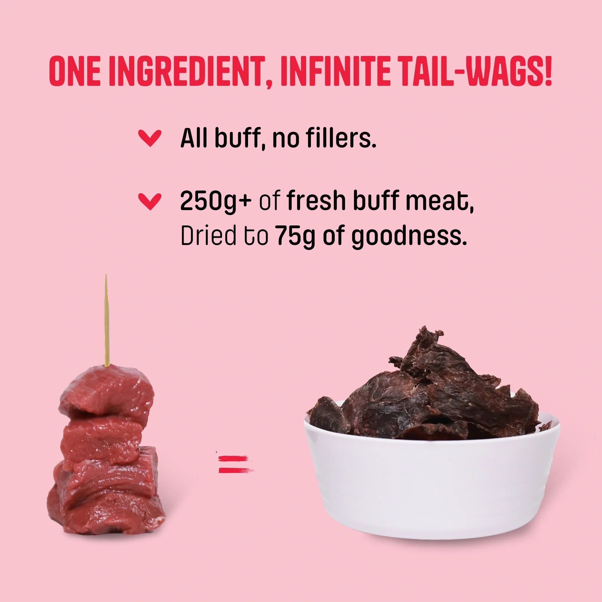 Buff Jerky - Muttley Crew Pet Treats Private Limited