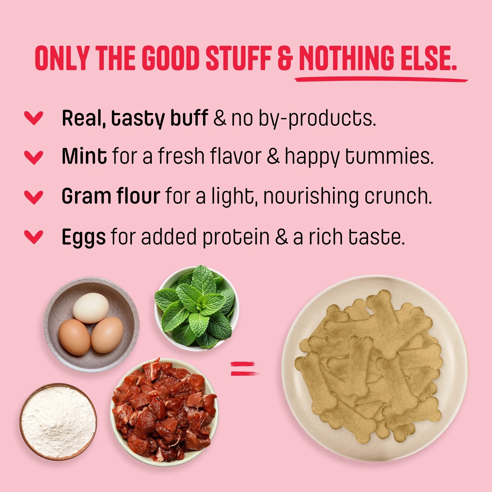 Buff & Mint Biscuits - Muttley Crew Pet Treats Private Limited